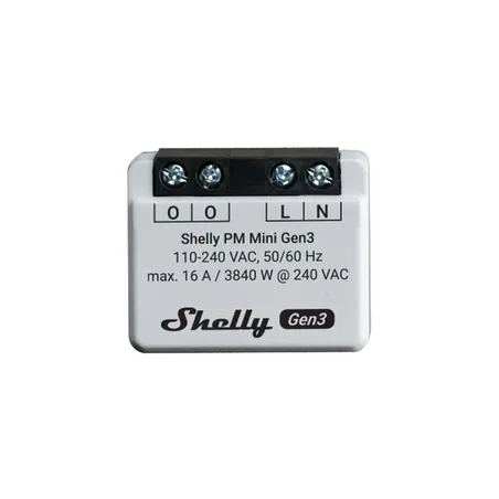 Shelly PM Mini Gen3 Controller, WiFi/Bluetooth